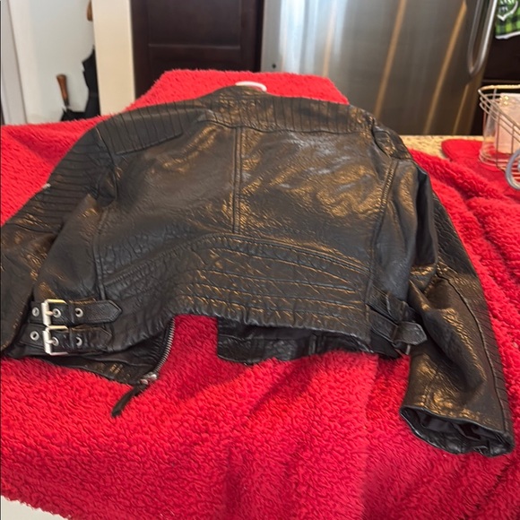 Black Leather Jacket - Picture 5 of 5